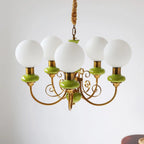 Chandelier | Modern Artistic Glass & Metal Design
