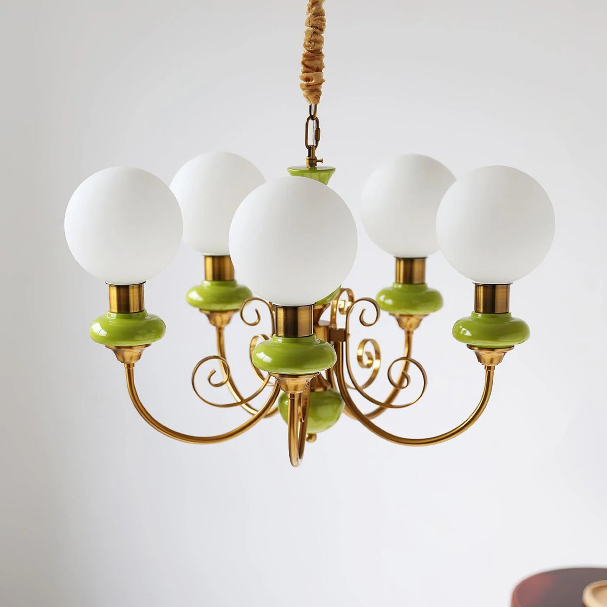 Chandelier | Modern Artistic Glass & Metal Design