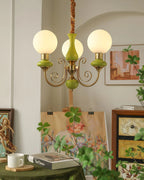 Chandelier | Modern Artistic Glass & Metal Design
