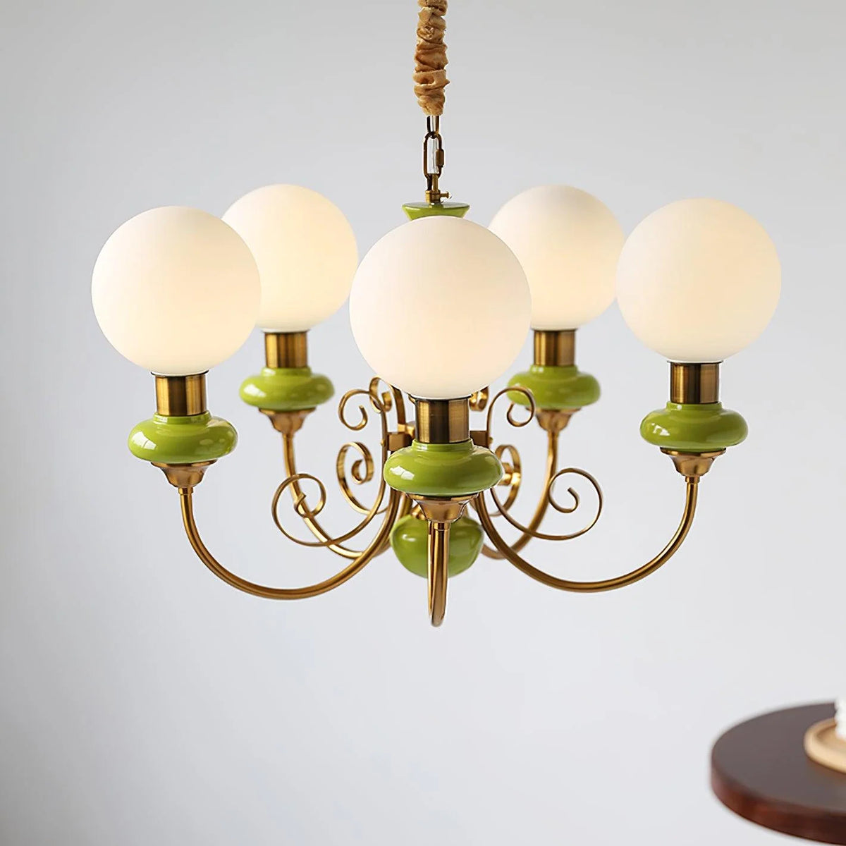 Chandelier | Modern Artistic Glass & Metal Design