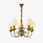 Chandelier | Modern Artistic Glass & Metal Design