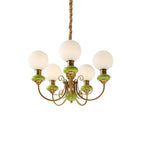 Chandelier | Modern Artistic Glass & Metal Design