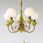 Chandelier | Modern Artistic Glass & Metal Design