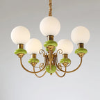 Chandelier | Modern Artistic Glass & Metal Design