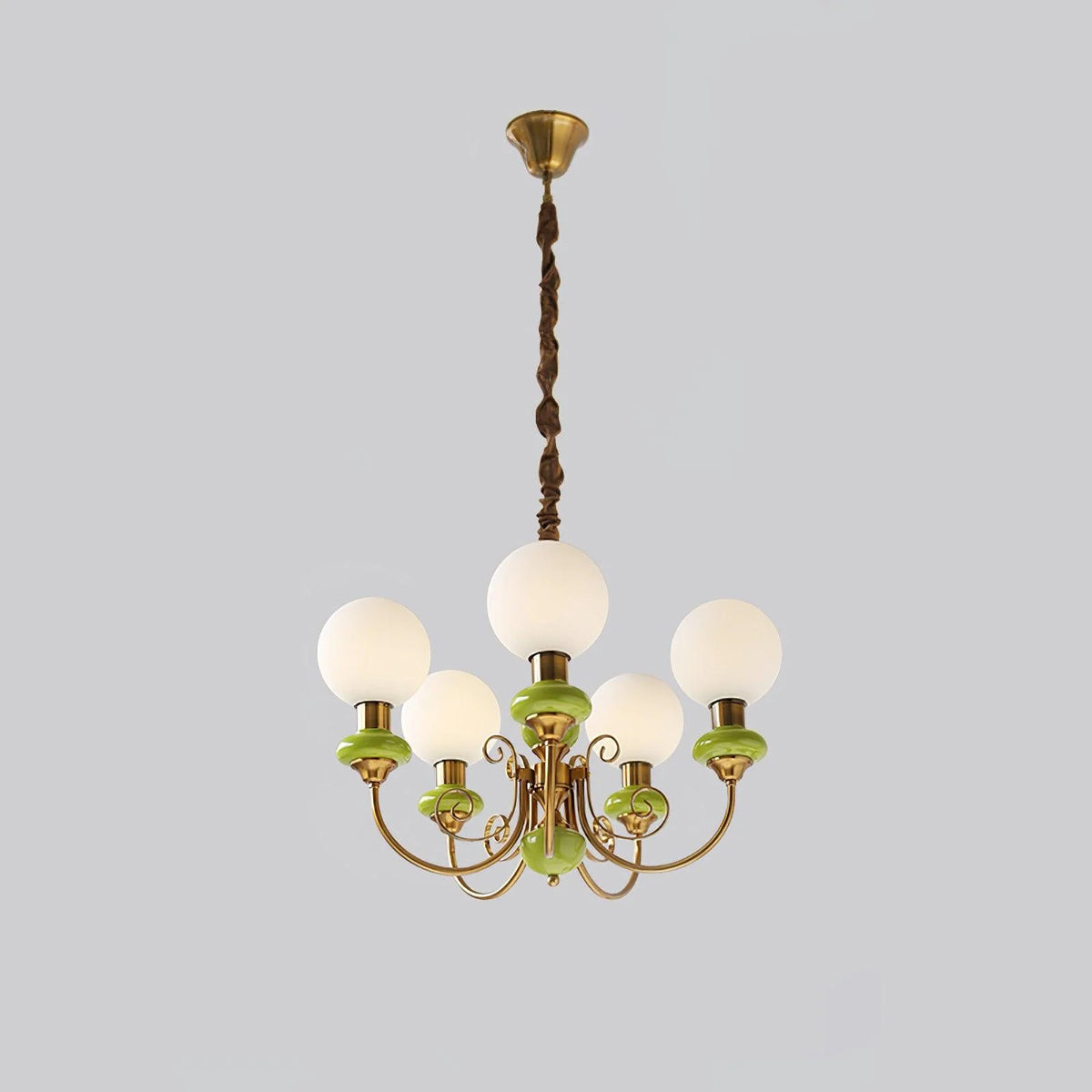 Chandelier | Modern Artistic Glass & Metal Design
