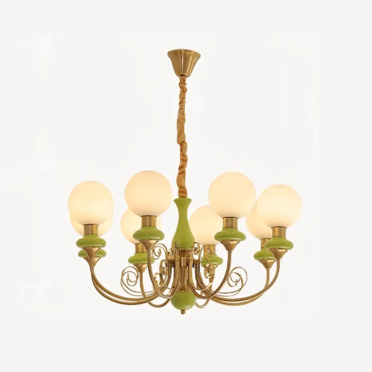Chandelier | Modern Artistic Glass & Metal Design