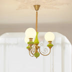Chandelier | Modern Artistic Glass & Metal Design