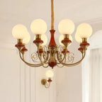 Chandelier | Modern Artistic Glass & Metal Design