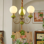 Chandelier | Modern Artistic Glass & Metal Design