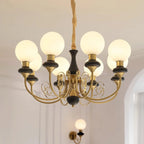 Chandelier | Modern Artistic Glass & Metal Design