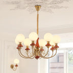 Chandelier | Modern Artistic Glass & Metal Design