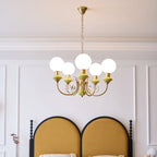 Chandelier | Modern Artistic Glass & Metal Design