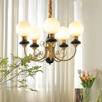 Chandelier | Modern Artistic Glass & Metal Design