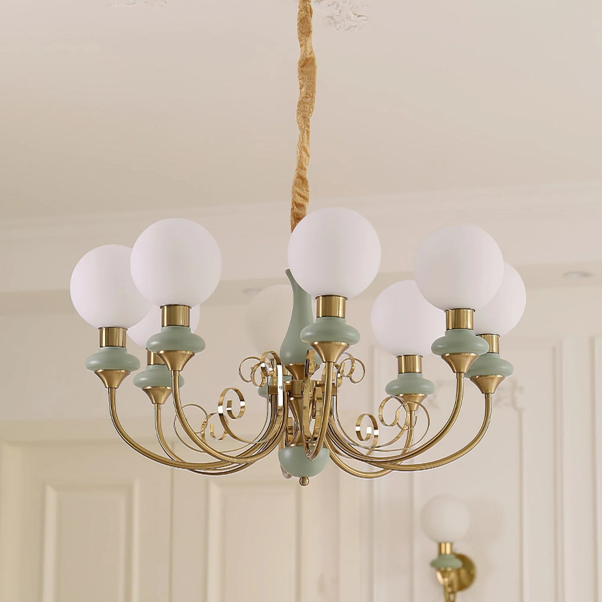 Chandelier | Modern Artistic Glass & Metal Design