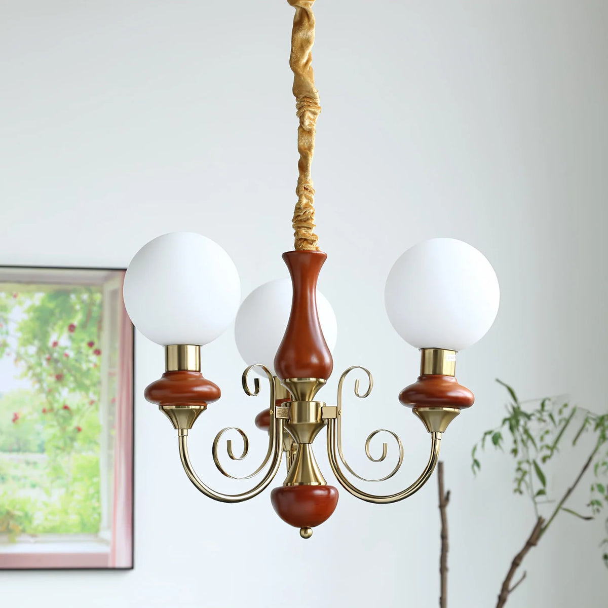 Chandelier | Modern Artistic Glass & Metal Design