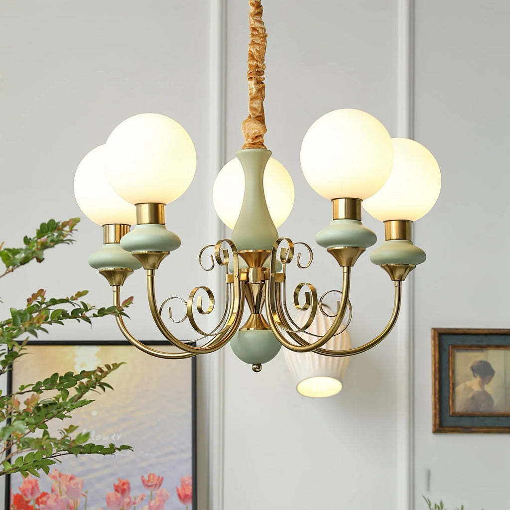 Chandelier | Modern Artistic Glass & Metal Design
