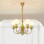 Chandelier | Modern Artistic Glass & Metal Design