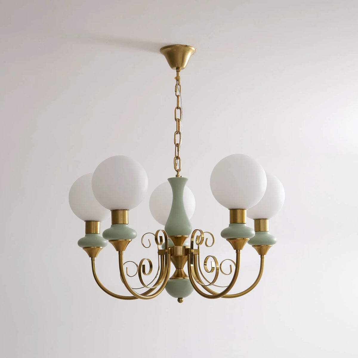 Chandelier | Modern Artistic Glass & Metal Design