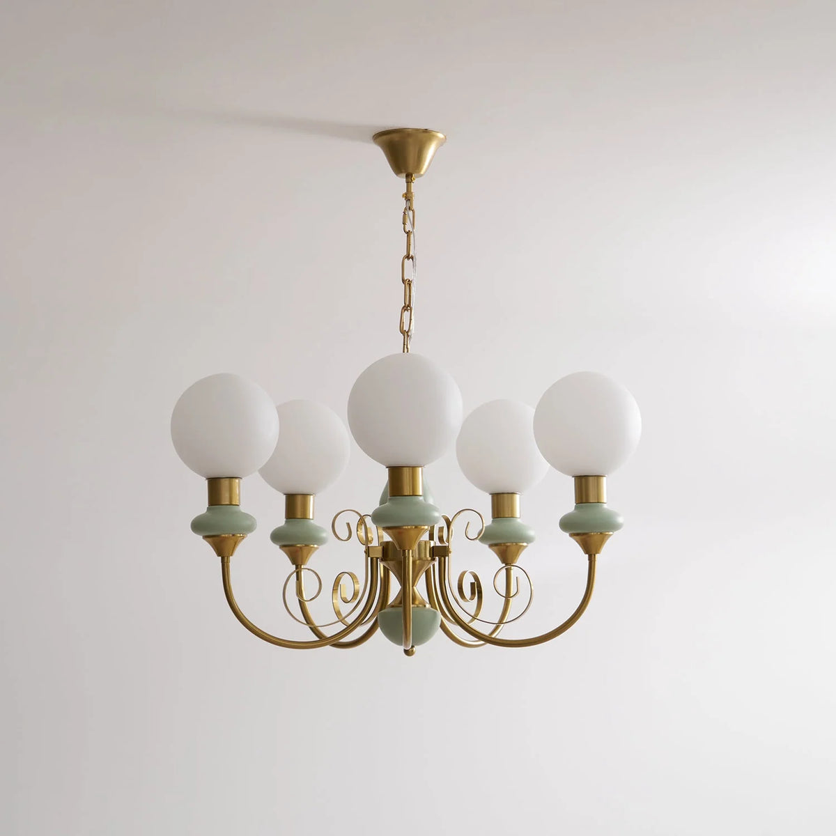 Chandelier | Modern Artistic Glass & Metal Design