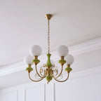 Chandelier | Modern Artistic Glass & Metal Design