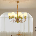 Chandelier | Modern Artistic Glass & Metal Design