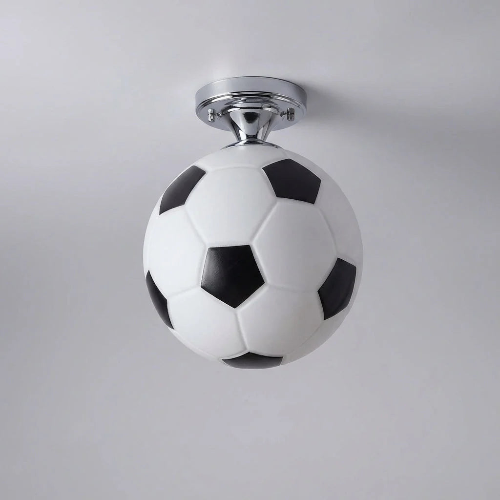 Children's Ceiling Light | Sports-Themed & Adjustable Suspension