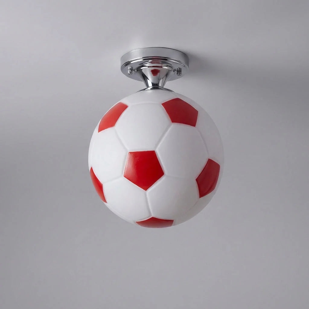 Children's Ceiling Light | Sports-Themed & Adjustable Suspension