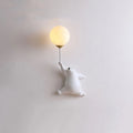 Children's Wall Lamp | Bear Balloon Design & Warm LED Included