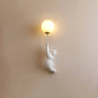 Children's Wall Lamp | Bear Balloon Design & Warm LED Included