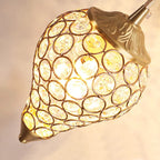 Children's Wall Lamp | Natural Resin Unicorn & Crystal Shade