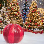 Christmas Ornament Set | Inflatable & Weather-Resistant | Set of 2, 60 cm