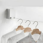 Clothesline | Wall-Mounted & Self-Retracting | 4.2 m Nylon Cord