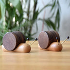 Coaster Set | Walnut Wood & Stackable