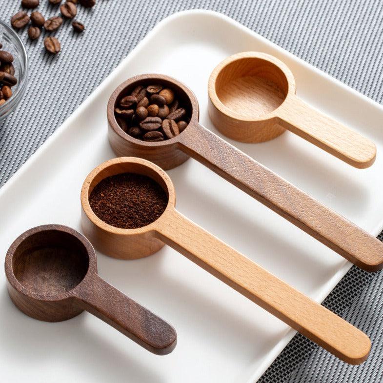 Coffee Spoon | Beechwood Natural Grain