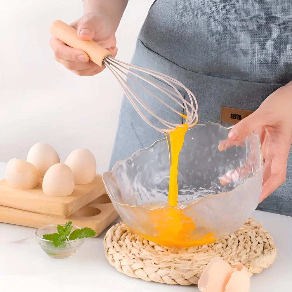 Cooking Utensil Set | BPA-Free Heat-Resistant Silicone & Bamboo Handles | Set of 12
