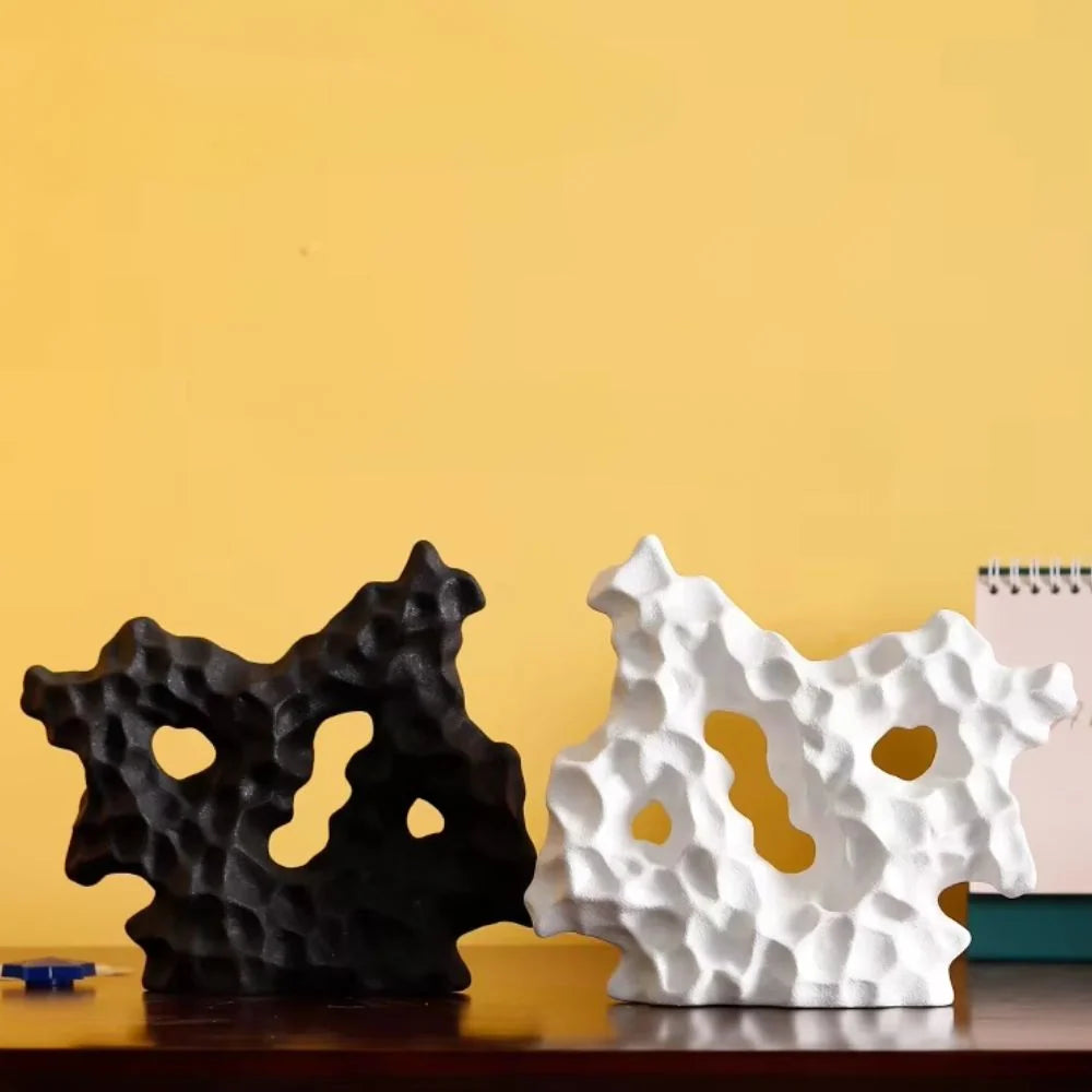 Coral Sculpture | High-Quality Ceramic & Organic Design | Tabletop Accent
