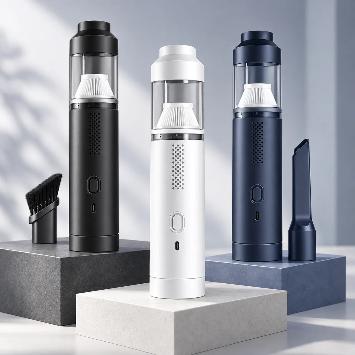 Cordless Car Vacuum | Ultra-Light Handheld & Tight-Space Nozzles