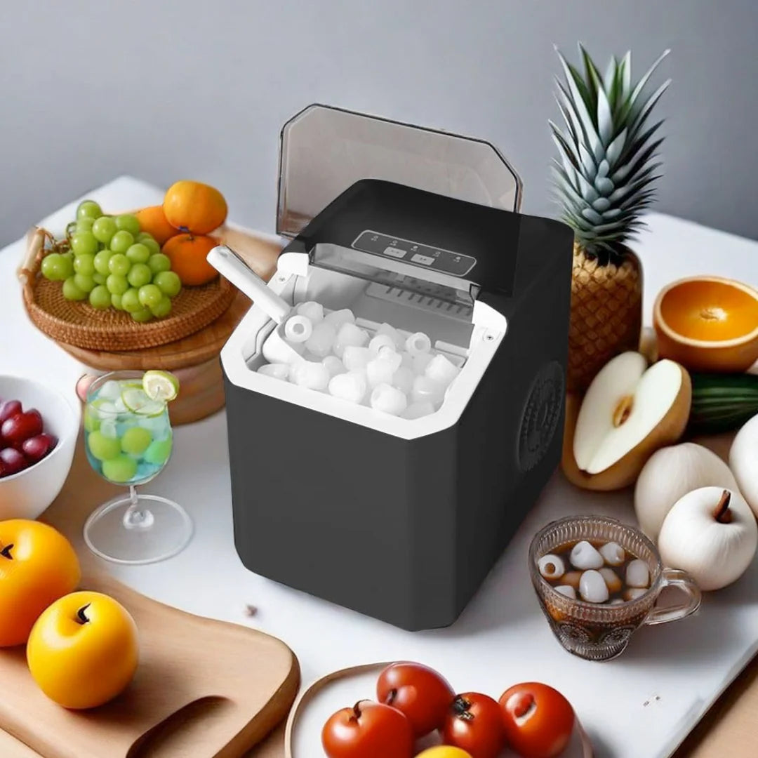 Countertop Ice Maker | 6-Minute Clear Ice & Self-Cleaning