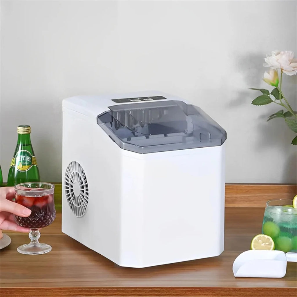 Countertop Ice Maker | 6-Minute Clear Ice & Self-Cleaning