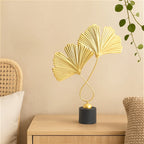 Decorative Sculpture | Leaf-Inspired & Ribbed | Stable Base