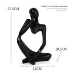 Decorative Sculpture | Resin Water-Transfer Print | Tabletop Decor