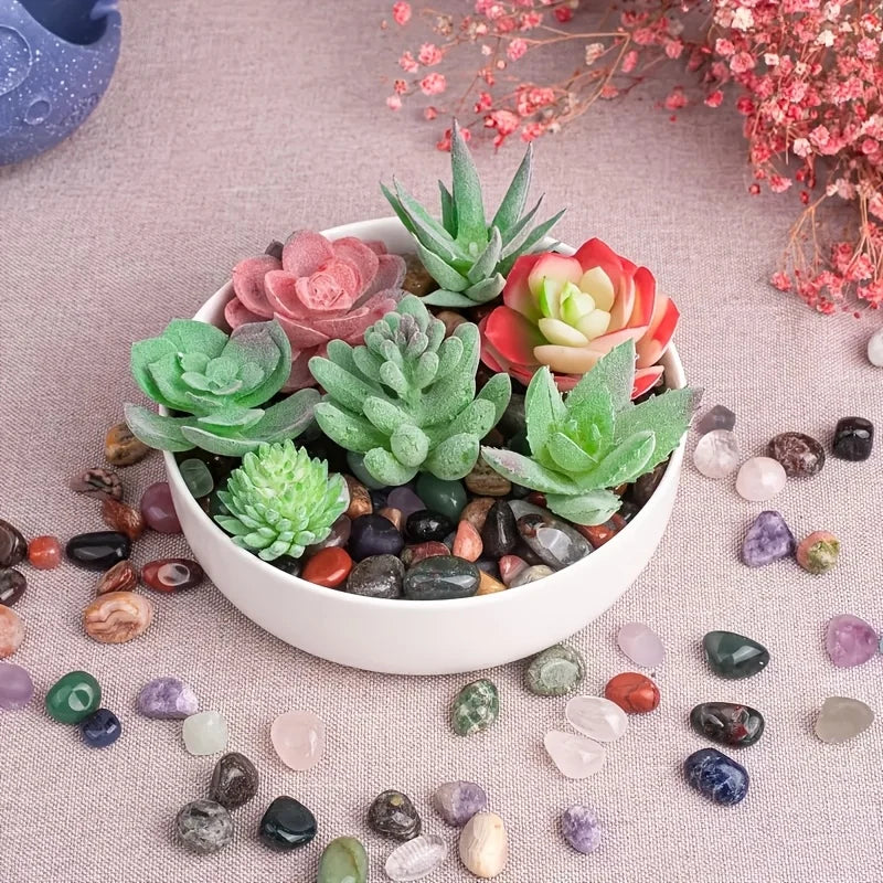 Decorative Stones | Polished Natural Gemstones | 100g Pack