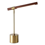 Desk Lamp | Metal Adjustable Arm & Focused Lighting