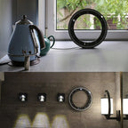 Digital Wall Clock | LED & Adjustable Brightness | 30 cm