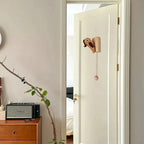 Door Knocker | Animated Woodpecker & Wooden Finish