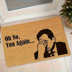 Doormat | Humorous Facepalm & Memory Foam