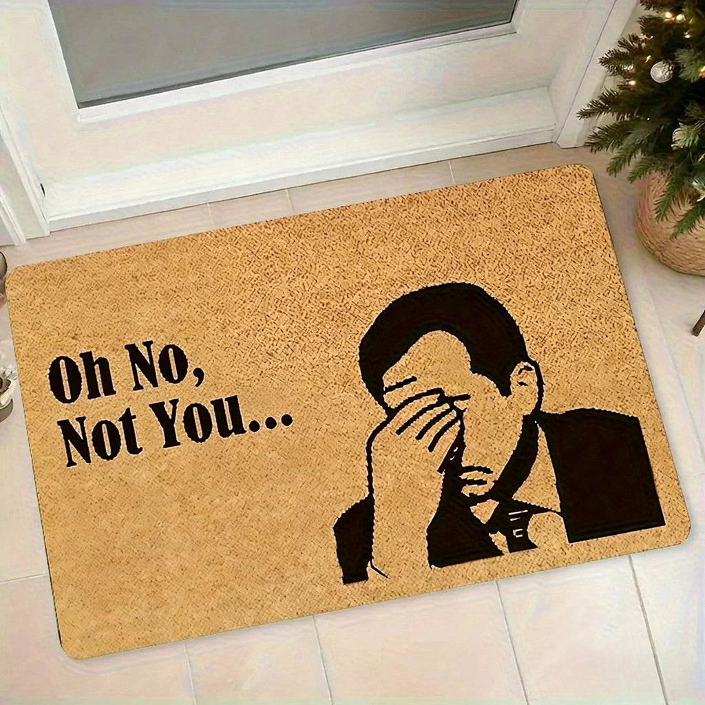 Doormat | Humorous Facepalm & Memory Foam