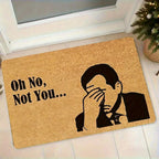 Doormat | Humorous Facepalm & Memory Foam