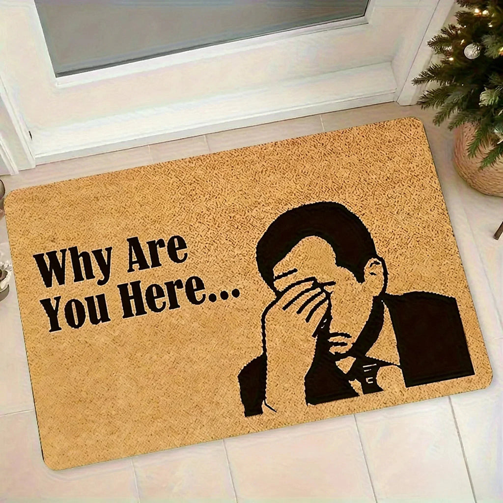 Doormat | Humorous Facepalm & Memory Foam
