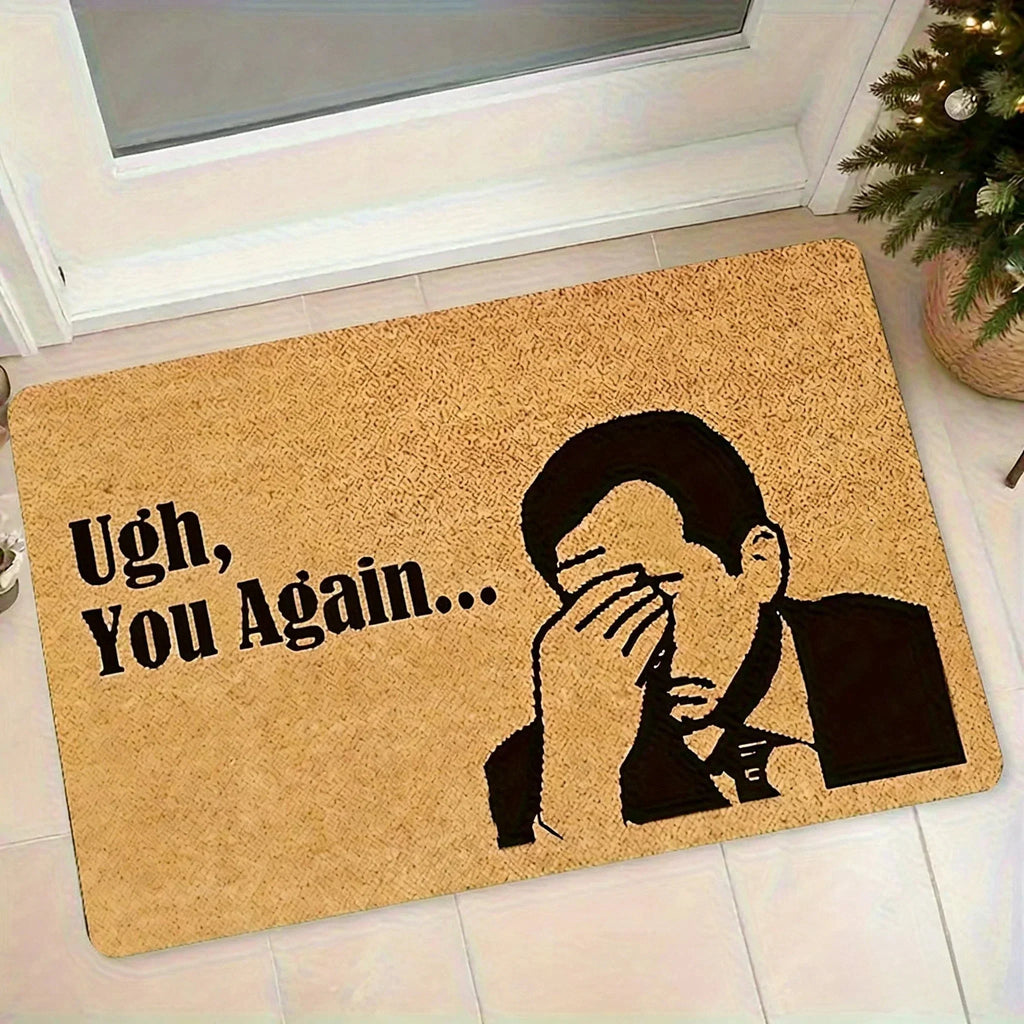 Doormat | Humorous Facepalm & Memory Foam